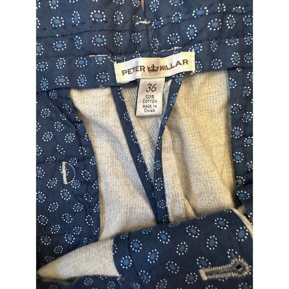 Peter Millar Pants Mens 36 x 36 Ash Gray Flat Corduroy Casual Golf MF13B86 NEW - Picture 3 of 6